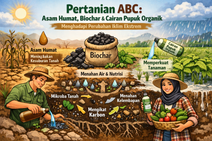 Pertanian ABC  Membantu Petani Menghadapi Perubahan Iklim Ekstrem Saat Ini