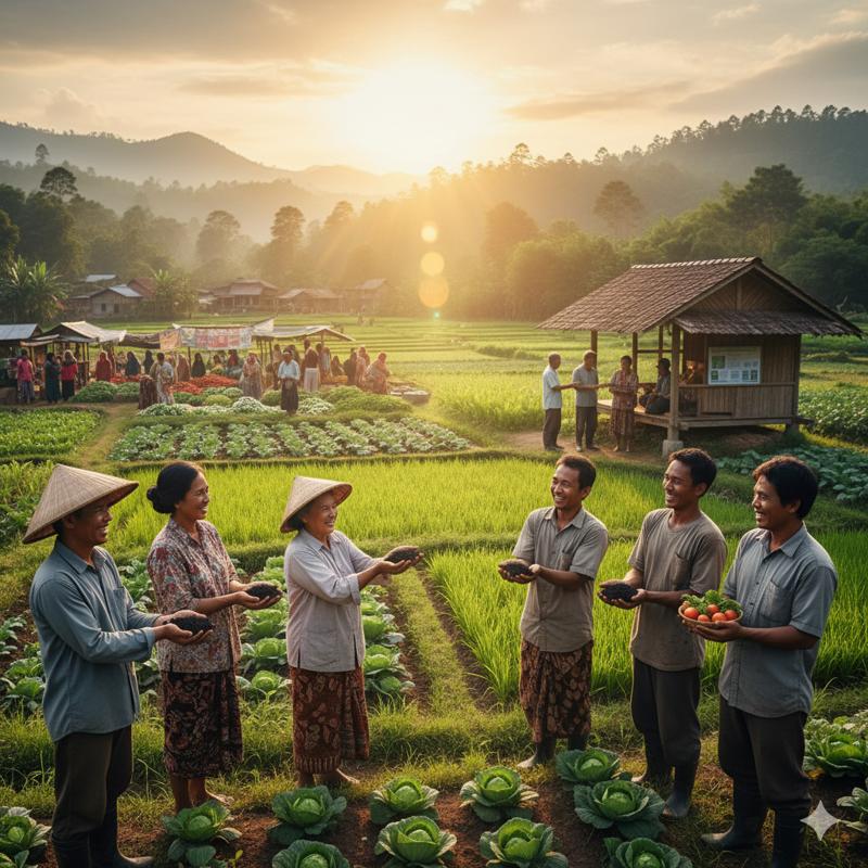 “Biochar dan Petani Mandiri: Menumbuhkan Harapan di Tanah Sendiri”